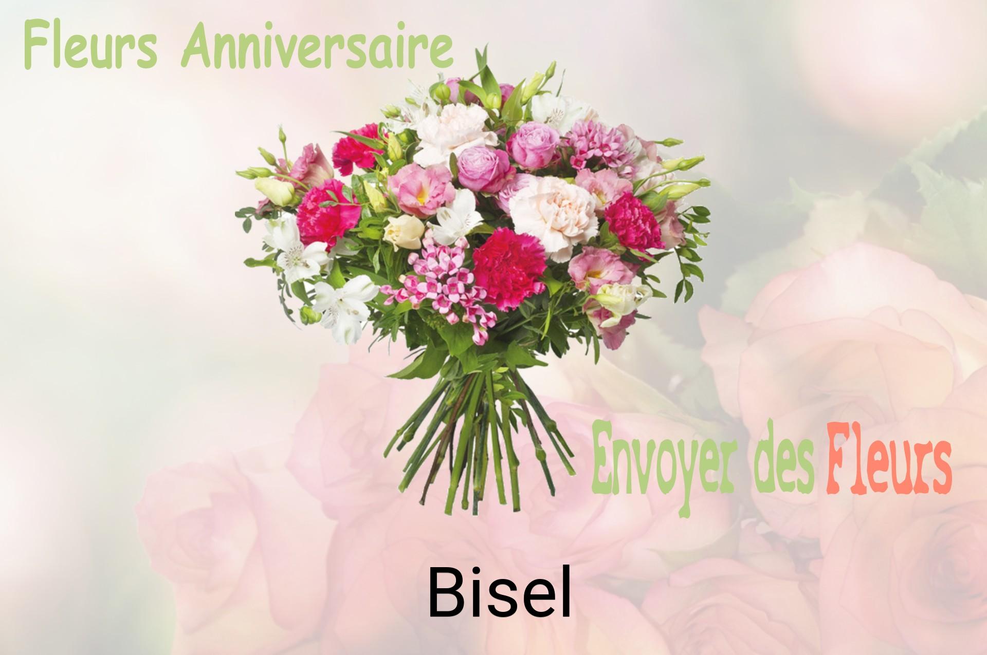 Bouquet de fleurs d’anniversaire livré à Bisel